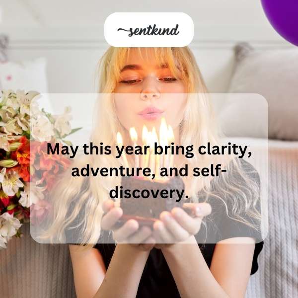 Celebrating another year of life with hopes for clarity, adventure, and personal growth.