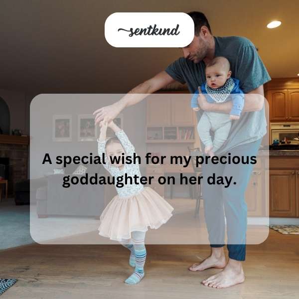 Heartfelt greetings to my beloved goddaughter on her special occasion.