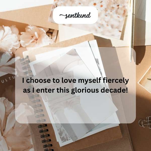 Personal celebration messages for my milestone year.