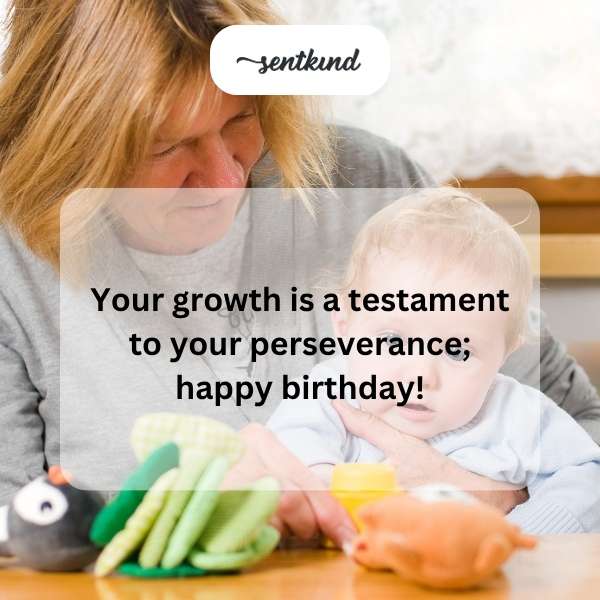 Celebrating another year of joy and growth with my beloved grandson.
