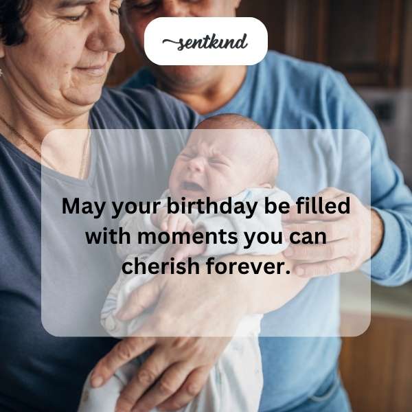 Heartfelt birthday greetings for a beloved grandson.