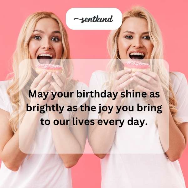 Celebrating the joy and love twins bring to our lives on their special day.