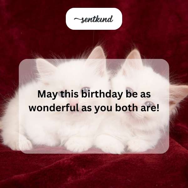 Celebrating the special day of two amazing individuals.