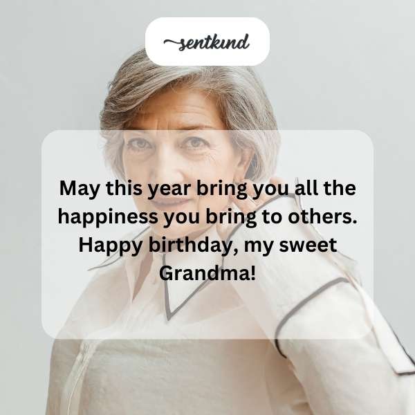 Heartfelt birthday greetings for a cherished grandmother.