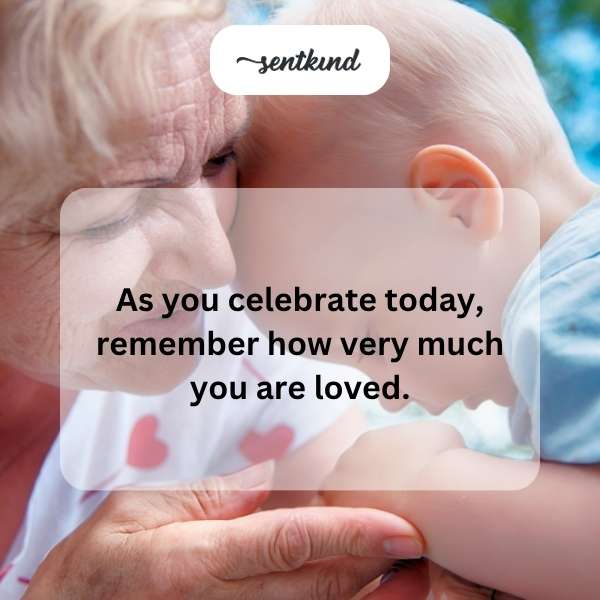 Warm greetings for a grandson's special day.
