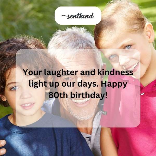 A group comes together in appreciation of someone cherished.