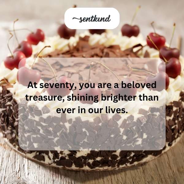 Celebrating seven decades of cherished moments.