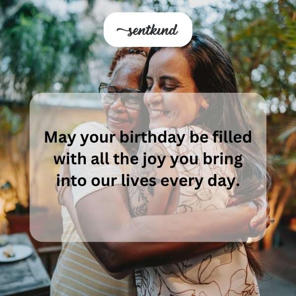 Heartfelt birthday greetings for our beloved daughter-in-law.