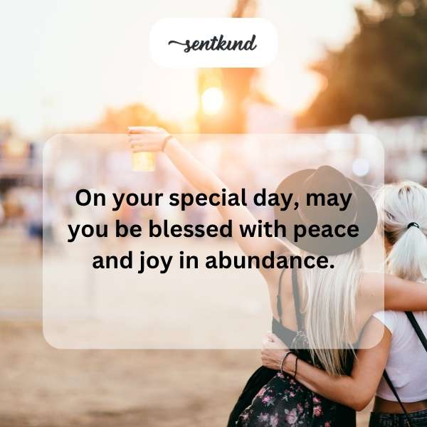 Heartfelt greetings for my sister-in-law's birthday.