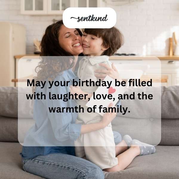 Warm wishes for a joyful birthday celebration for a special son-in-law.