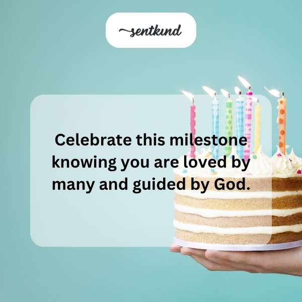 On this unique occasion, may you experience the warmth of divine grace enveloping you.