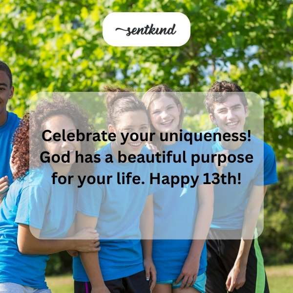 Happy 13th birthday prayers and blessings.