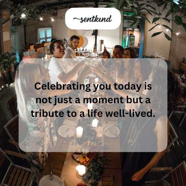 Celebrating seven decades of a remarkable life milestone.