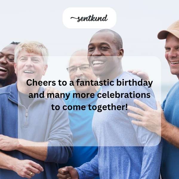 Warm greetings for my brother-in-law's special day.