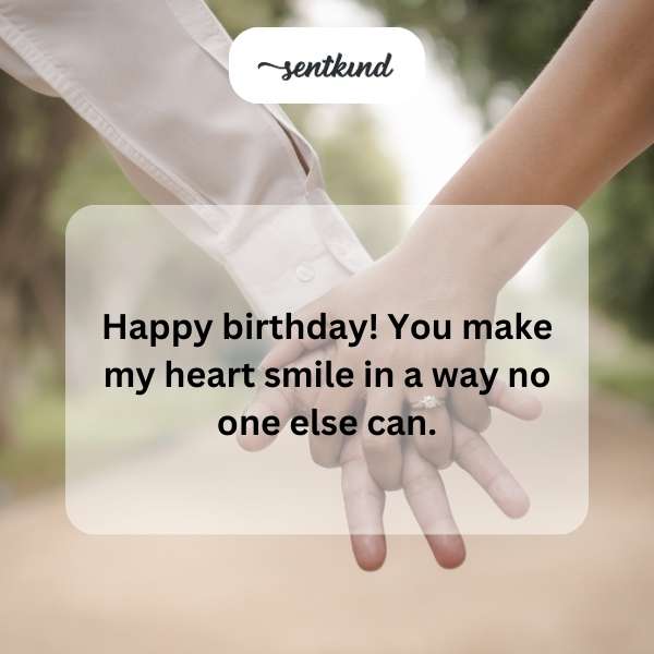 Heartfelt greetings for his special day.