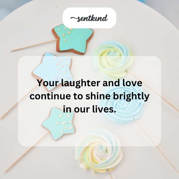 Celebrating the joy and light our son-in-law brings into our family.