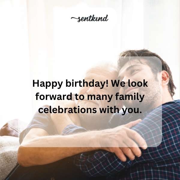 Celebratory messages for a beloved son-in-law's birthday.