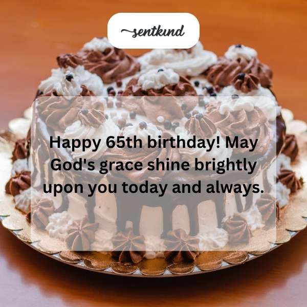 Wishing you a 65th year rich with spiritual fulfillment and plentiful gifts.