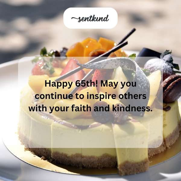 On this significant birthday, may you sense the embrace of divine love and comfort.