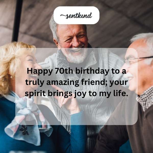 Celebrating a milestone birthday with heartfelt appreciation for a cherished friend.