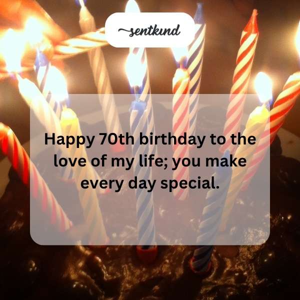 Celebrating the joy and warmth of a husband's milestone birthday.