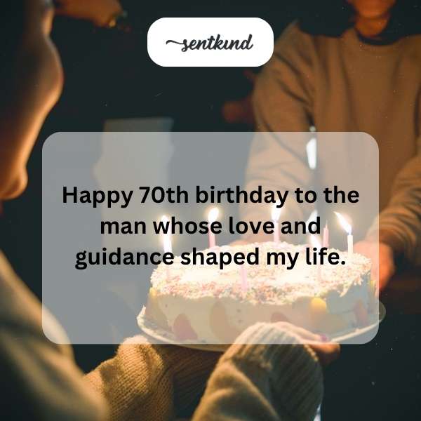 Celebrating seven decades of wisdom and love.