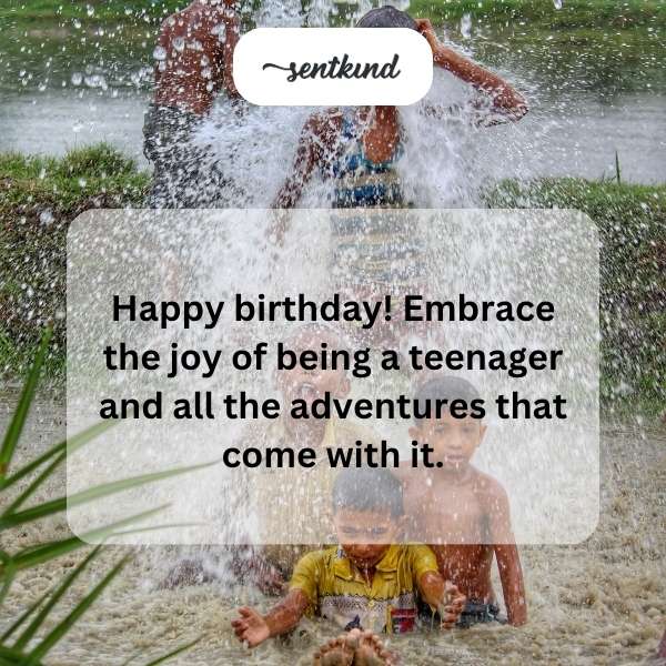 Happy 13th birthday to a wonderful friend who fills my life with joy.