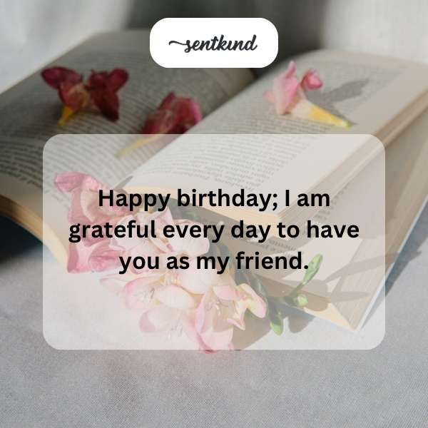 Happy 15th year of life, may your friendships continue to be treasured.