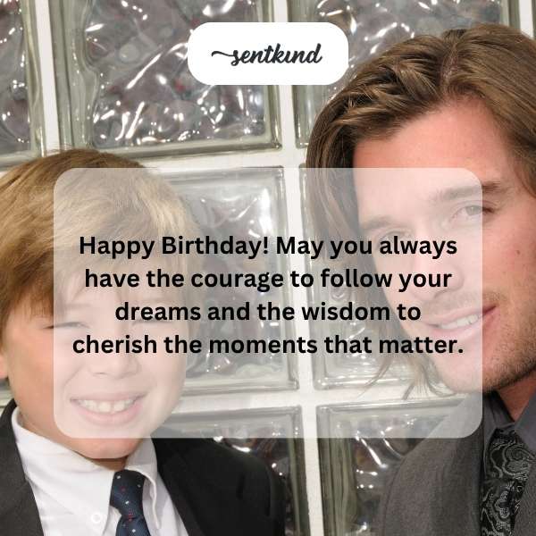 Heartfelt greetings for my brother-in-law's special day.