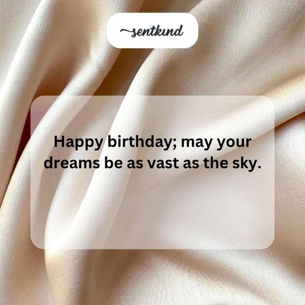 Wishing you a luminous path as you celebrate your 15th birthday, with dreams ready to bloom.