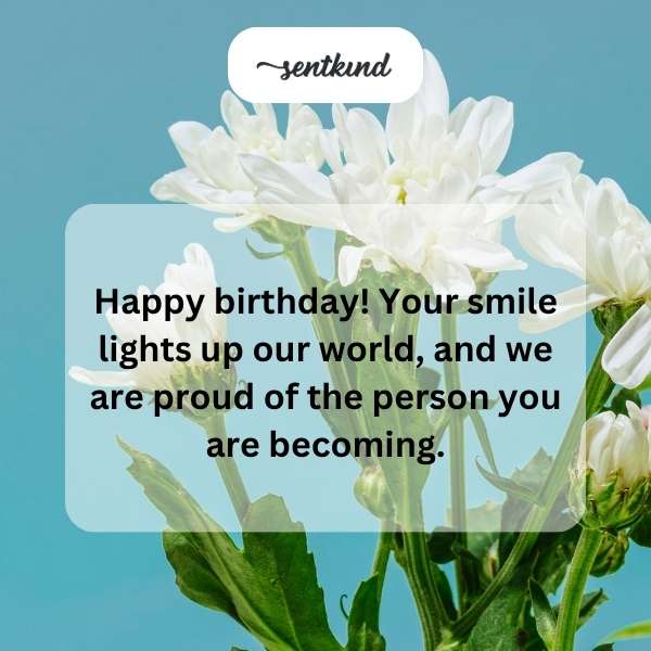 Heartfelt greetings to make your 13th birthday memorable.