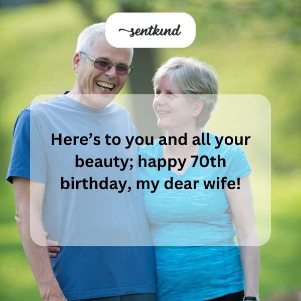 Celebrating the milestone of turning seventy with joy and wisdom.