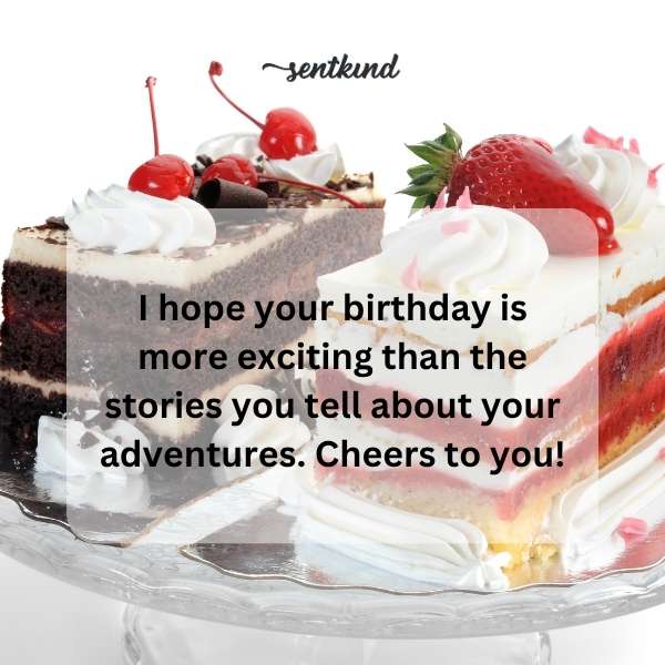 Happy birthday greetings to my brother-in-law.