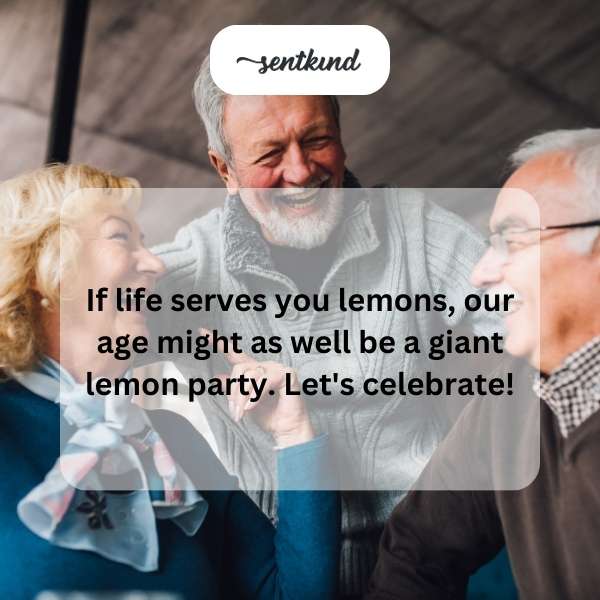 Happy milestone celebration for a gentleman.