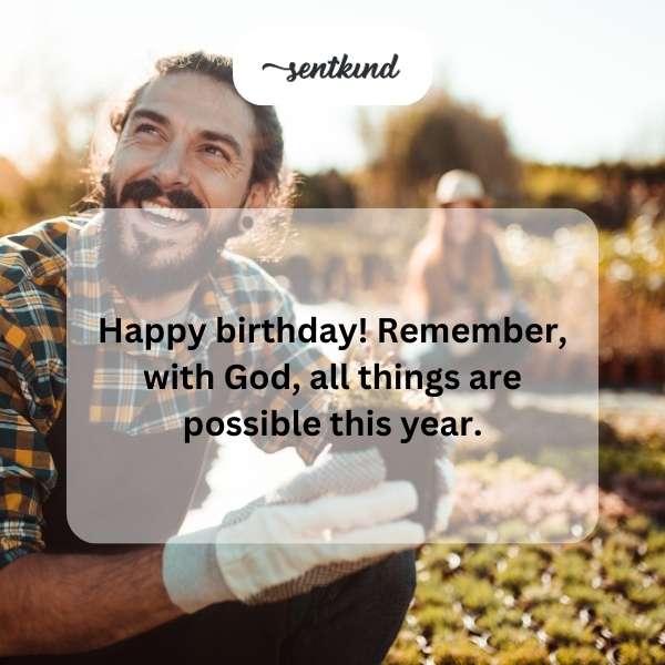 Warm greetings to celebrate a gentleman's special day.