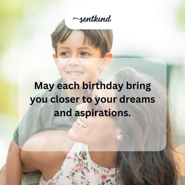 Heartfelt wishes for a son's special day celebration.