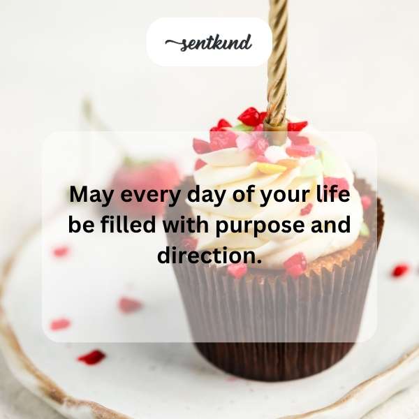 Heartfelt wishes for a purposeful life on your special day.