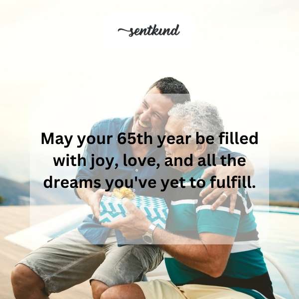A joyful birthday celebration with a radiant spirit.