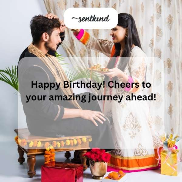 Heartfelt birthday greetings to my brother-in-law, wishing him happiness and cherished moments.