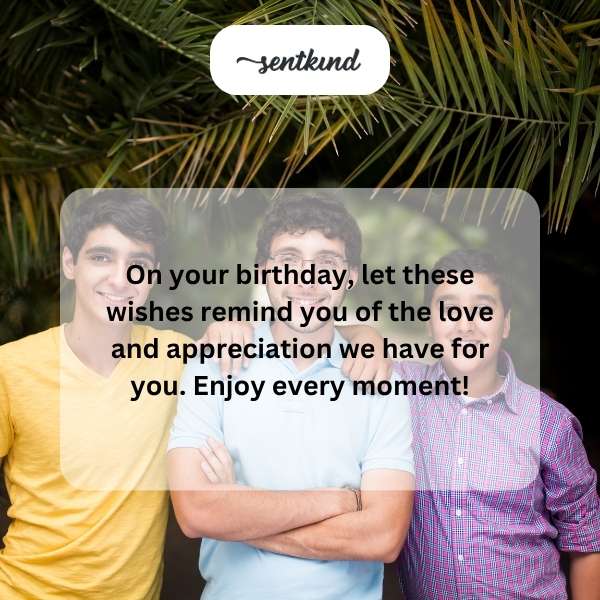 Best birthday greeting to my amazing brother-in-law.