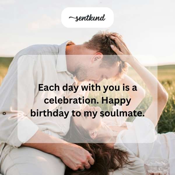 Joyful greetings for him on his special day.
