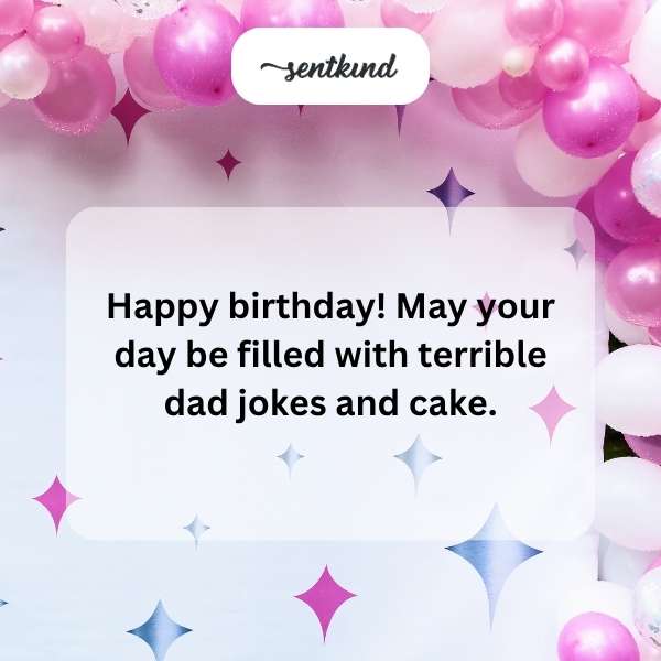 Wishing our son-in-law a joyful birthday with plenty of laughs and delicious cake.
