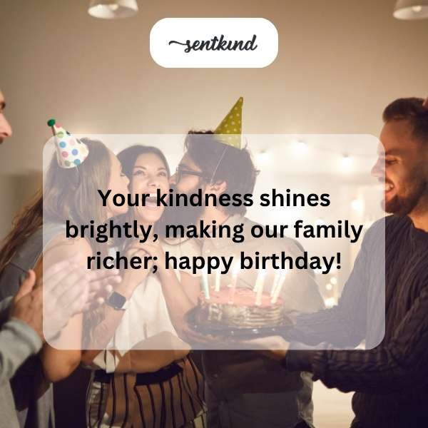 Warm birthday greetings for a cherished sister-in-law.