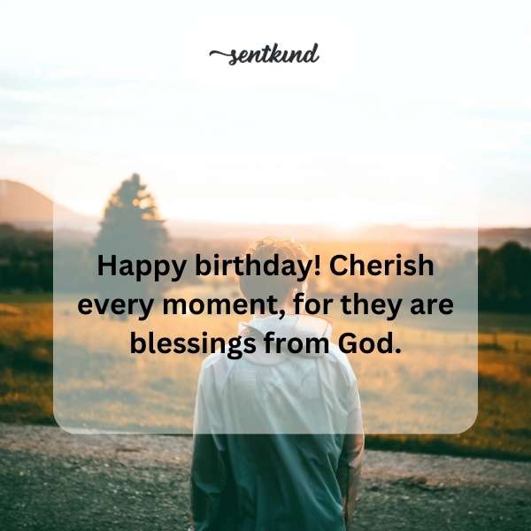 Wishing a wonderful gentleman a joyful birthday celebration with cherished moments.