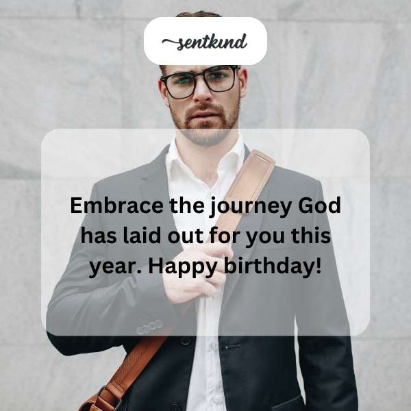Celebrating a special man's journey on his birthday.