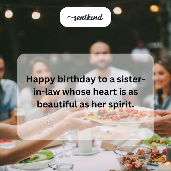 Warm greetings on the special day of an amazing sister-in-law.