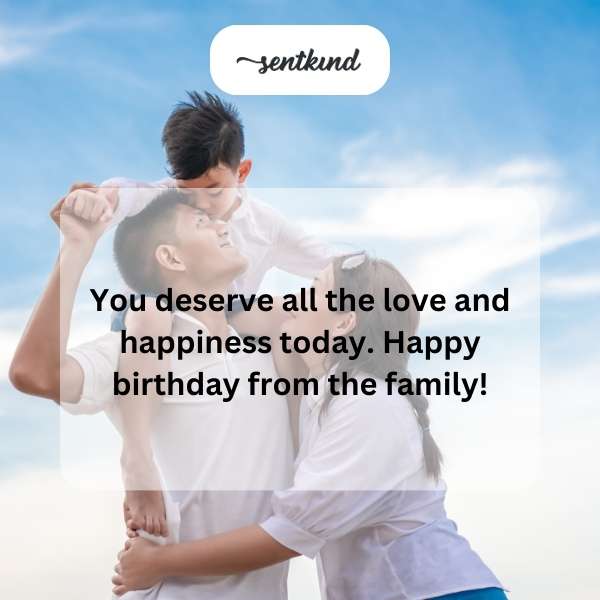Warm greetings for a special man's birthday celebration.