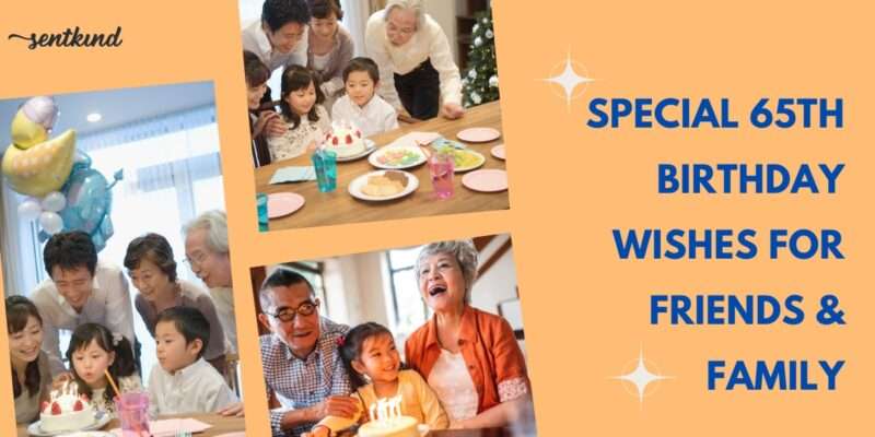 65th birthday wishes