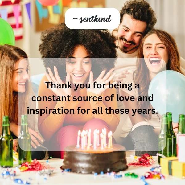 Celebrating a remarkable milestone for a woman who has given selflessly and loved without limits.