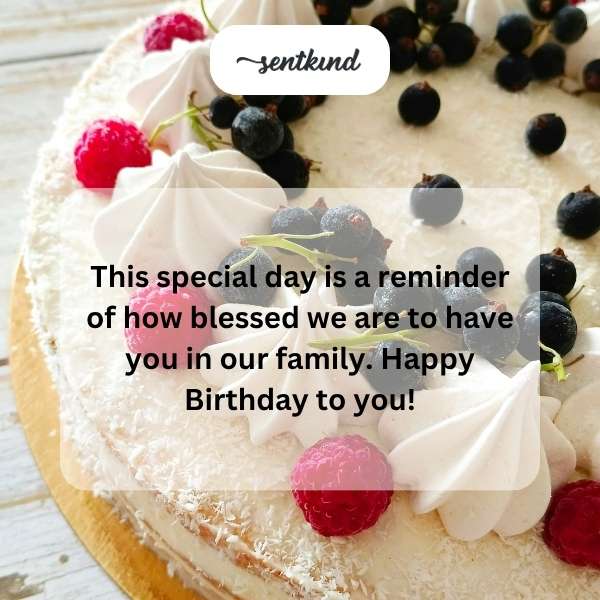 Heartfelt celebration message for my brother-in-law's special day.
